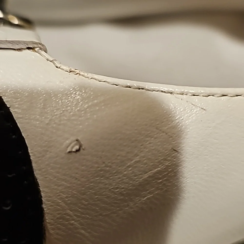 Facade Betty black and white heel 6